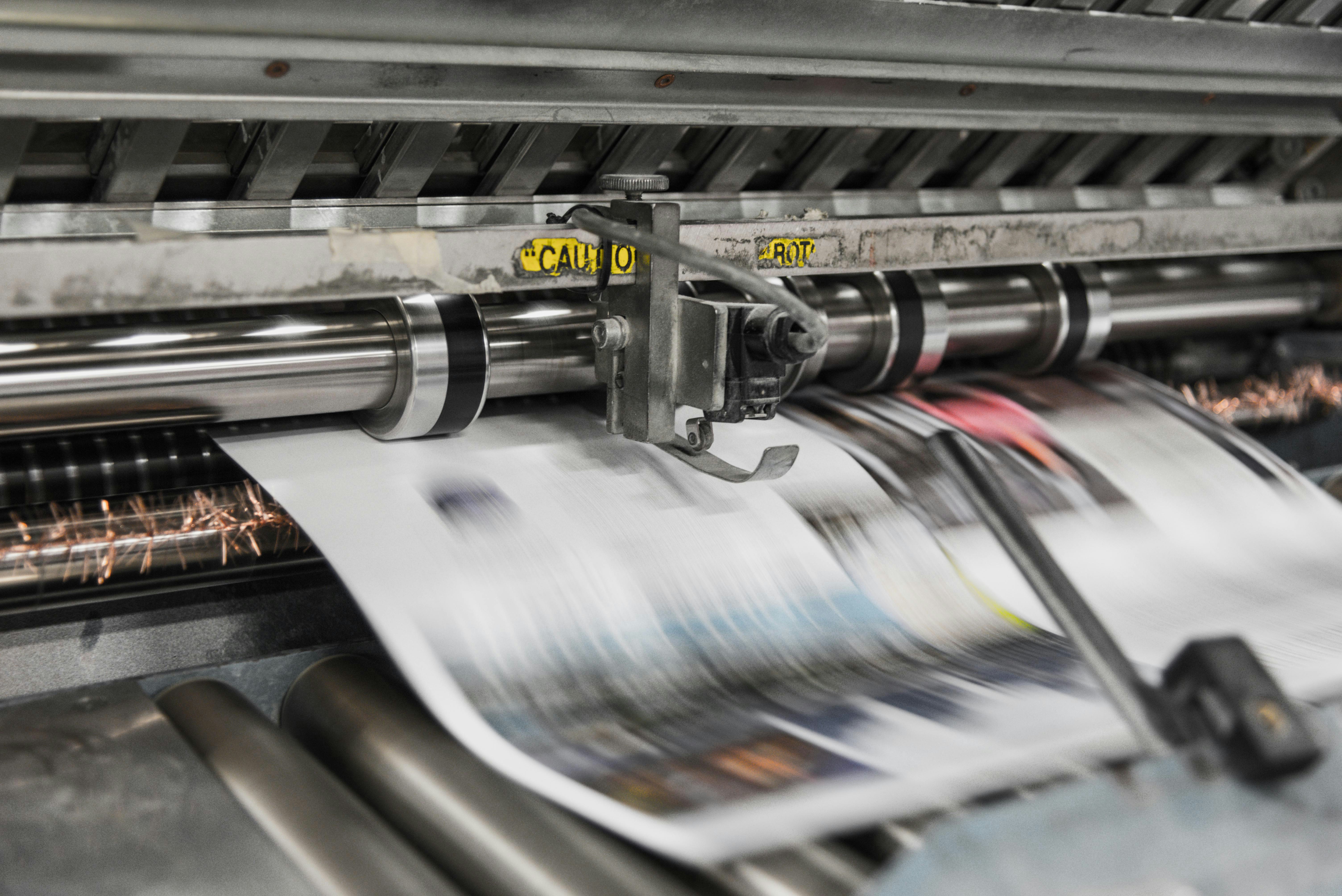 Zeitungsdruck – Kommunale Medien