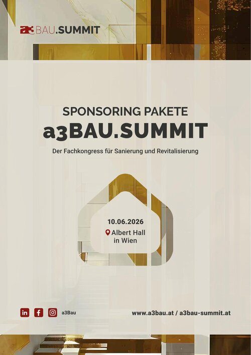 Erste Seite a3BAU.Summit 2026 Mediadaten 2026