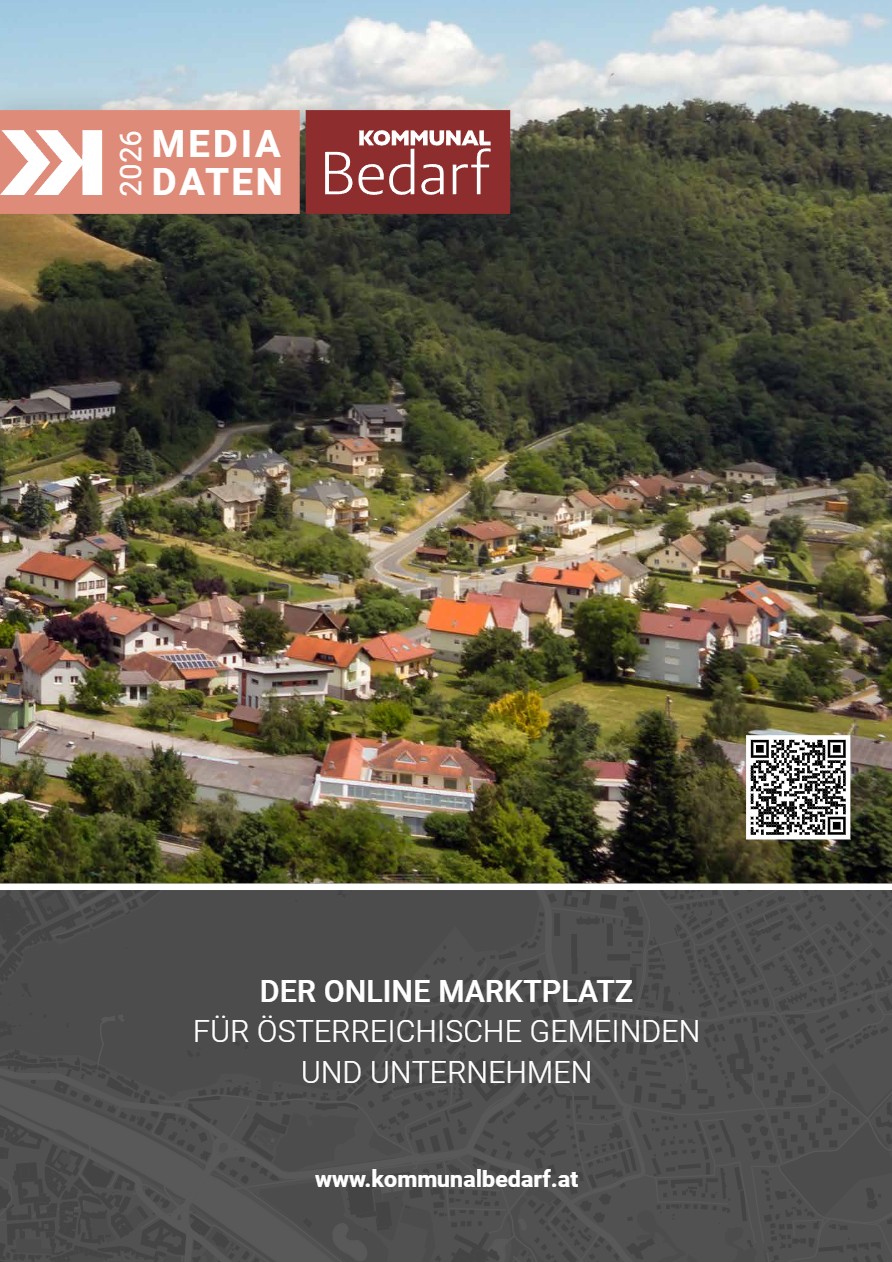 Erste Seite Kommunalbedarf.at Mediadaten 2026