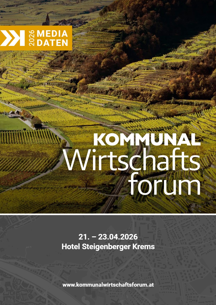 Erste Seite Kommunalwirtschaftsforum Mediadaten 2026