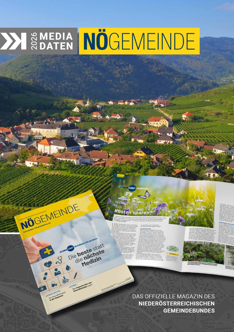 Erste Seite NÖ Gemeinde Mediadaten 2026