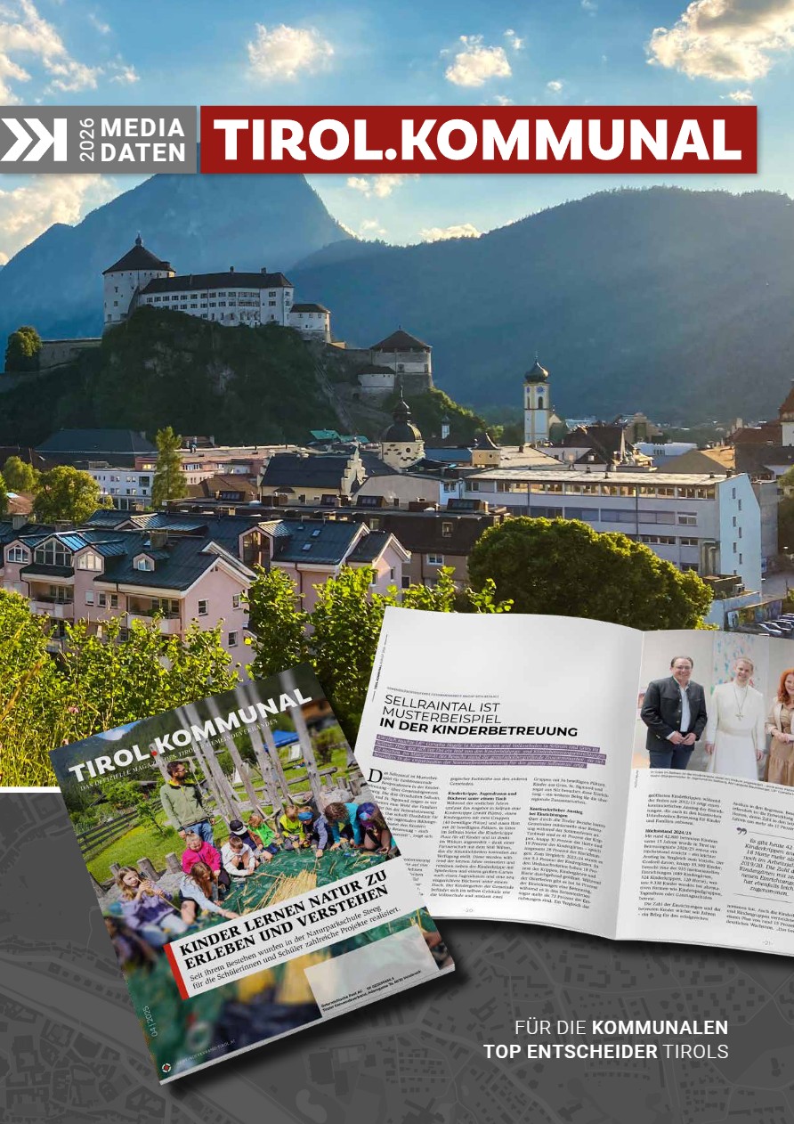 Erste Seite Tirol.Kommunal Mediadaten 2026